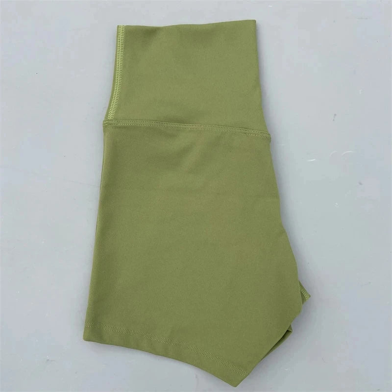 Women's High Waist Squat Proof Yoga Shorts