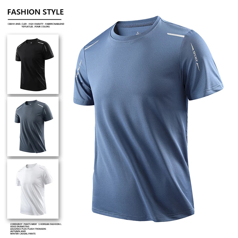 Men's Quick Dry Breathable Outdoor Sports T Shirt