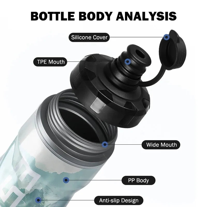 ESLNF Large Capacity Insulated Cycling Water Bottle