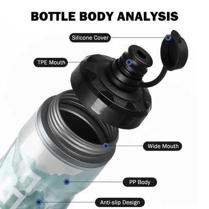 ESLNF Large Capacity Insulated Cycling Water Bottle