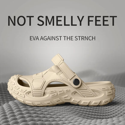Men’s Breathable Clog Sandals Non Slip Odor Resistant Summer Shoes