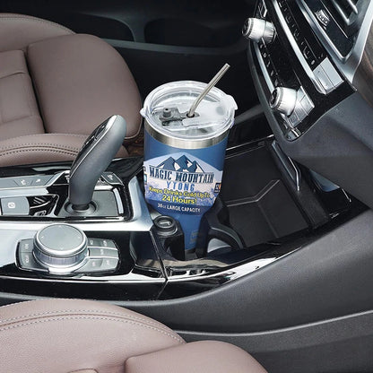 Stainless Steel Vacuum Insulated Tumbler with Straw