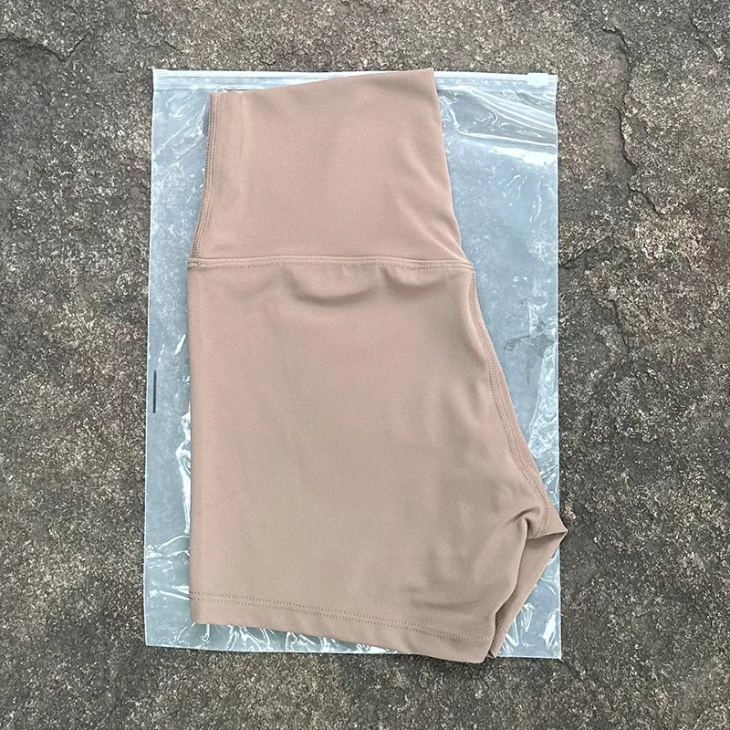 Women's High Waist Butt Lift Biker Shorts