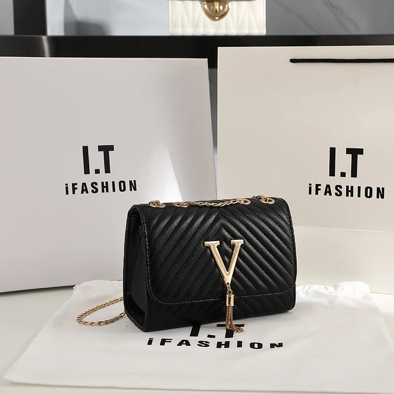 Embroidered Sequin Tassel Crossbody Clutch Bag for Women