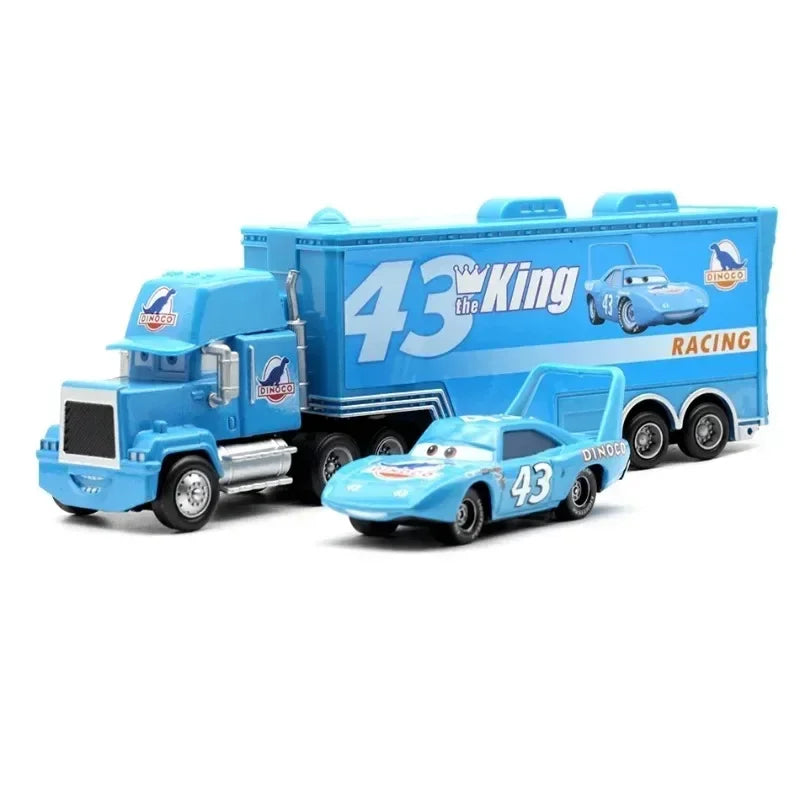 Pixar Cars Lightning McQueen and Truck Toy Set