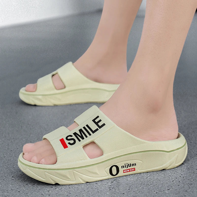 Men’s Massage Slides Soft Summer Beach & Home Slippers Unisex