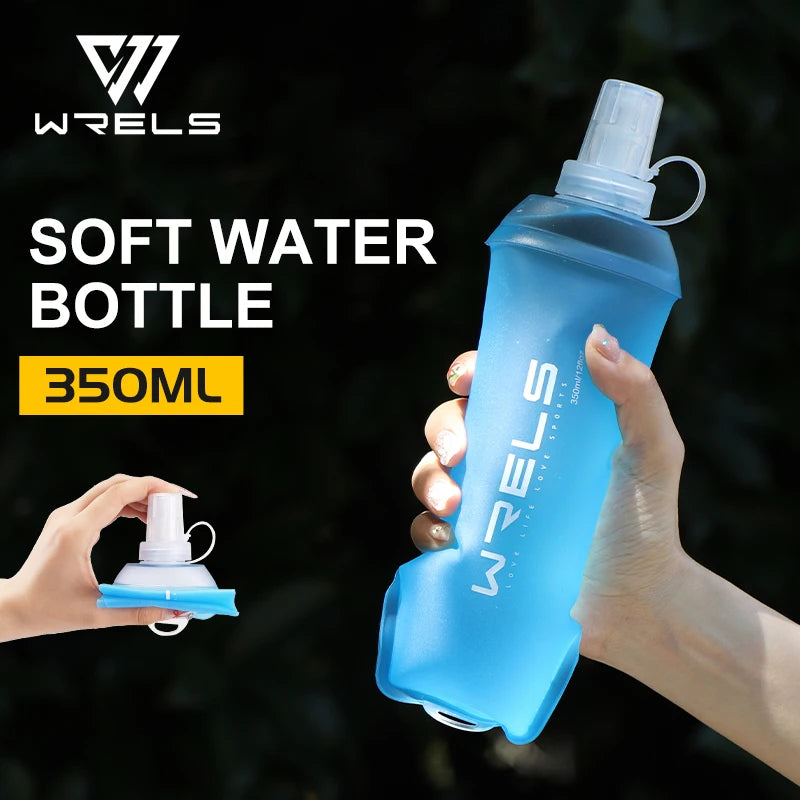 WRELS BPA Free Collapsible TPU Soft Flask Water Bottle