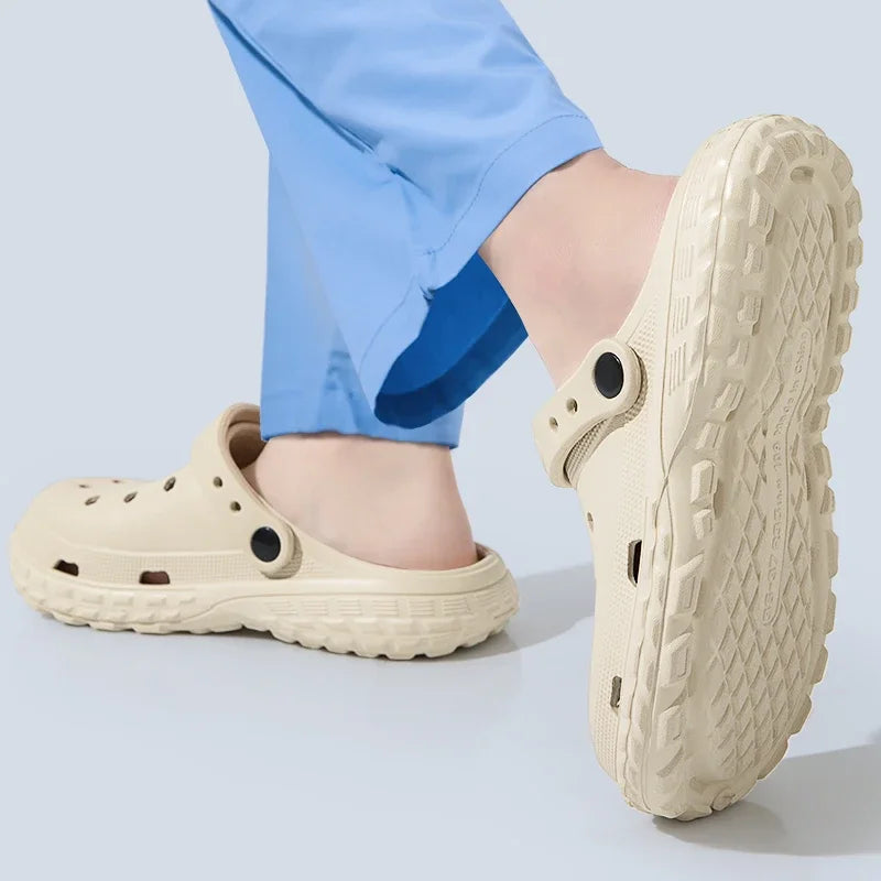 Unisex Non Slip Thick Sole Summer Clog Sandals