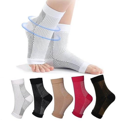 1 Pair Compression Ankle Support Socks