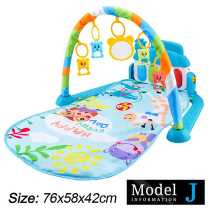 Baby Musical Piano Activity Gym Play Mat