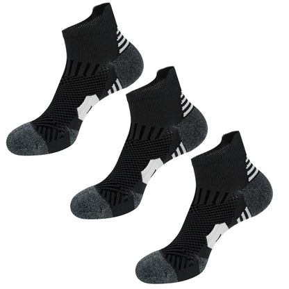 3 or 9 Pairs Non Slip Sports Socks for Men and Women