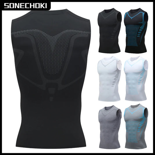 Men's Quick Dry Compression Workout Tank Top