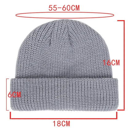 Unisex Warm Knitted Winter Beanie