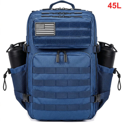 45L Waterproof Tactical Hiking and Travel Backpack