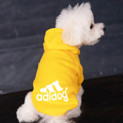 Warm Dog Hoodie Coat for Medium & Large Dogs Winter Pet Clothing