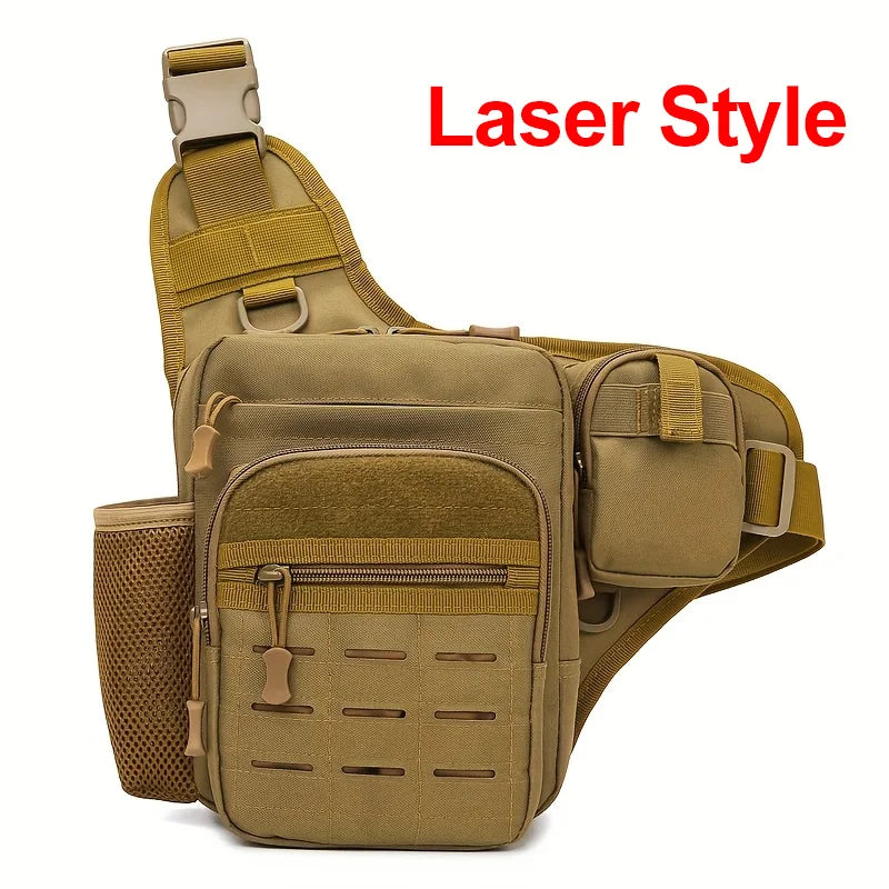 Men's Tactical MOLLE Crossbody Waist Pack