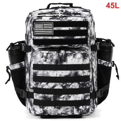 45L Waterproof Tactical Hiking and Travel Backpack