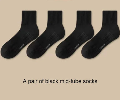 Men's Thick Cotton Sports Basketball Socks