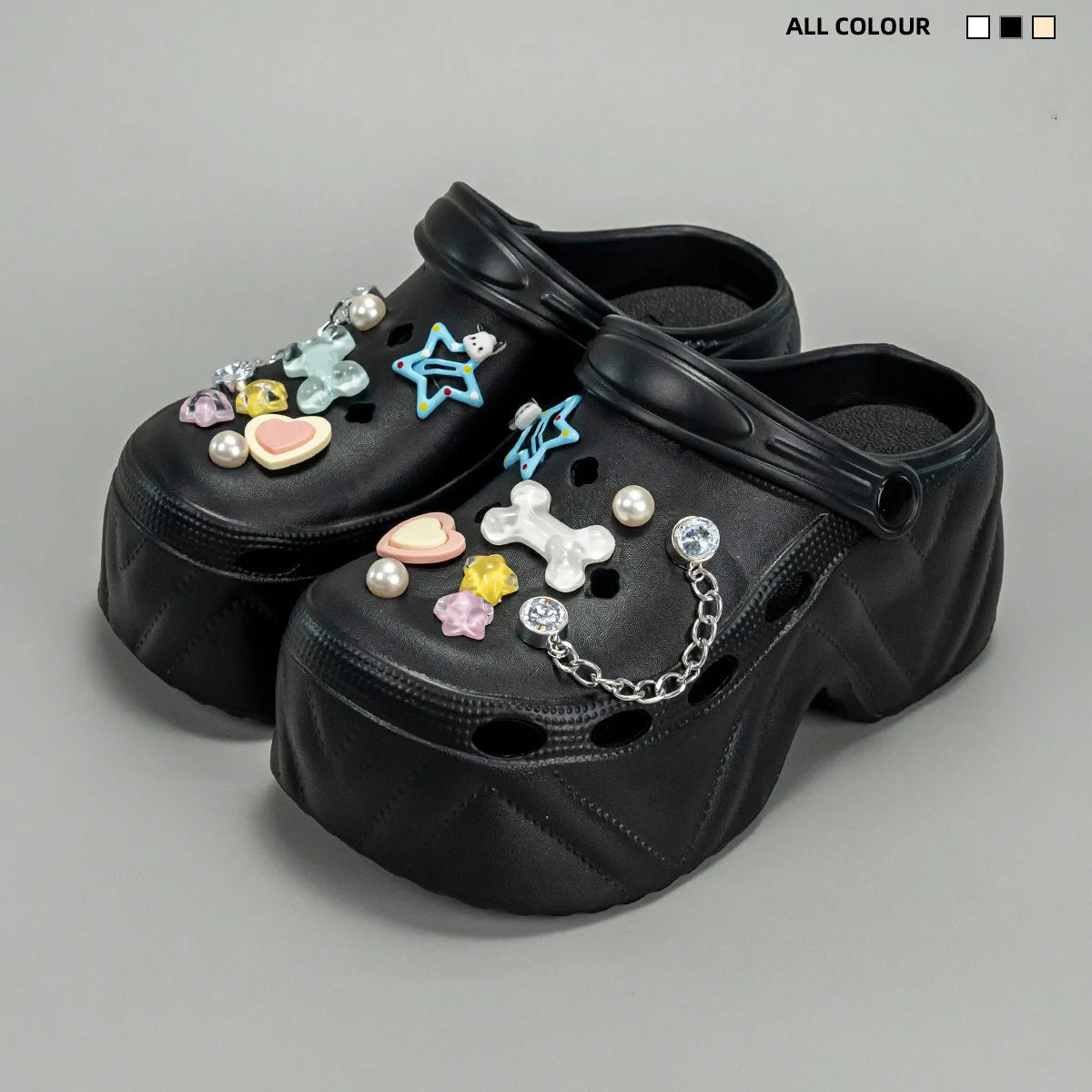 Women's 9cm Platform EVA Clogs Sandals