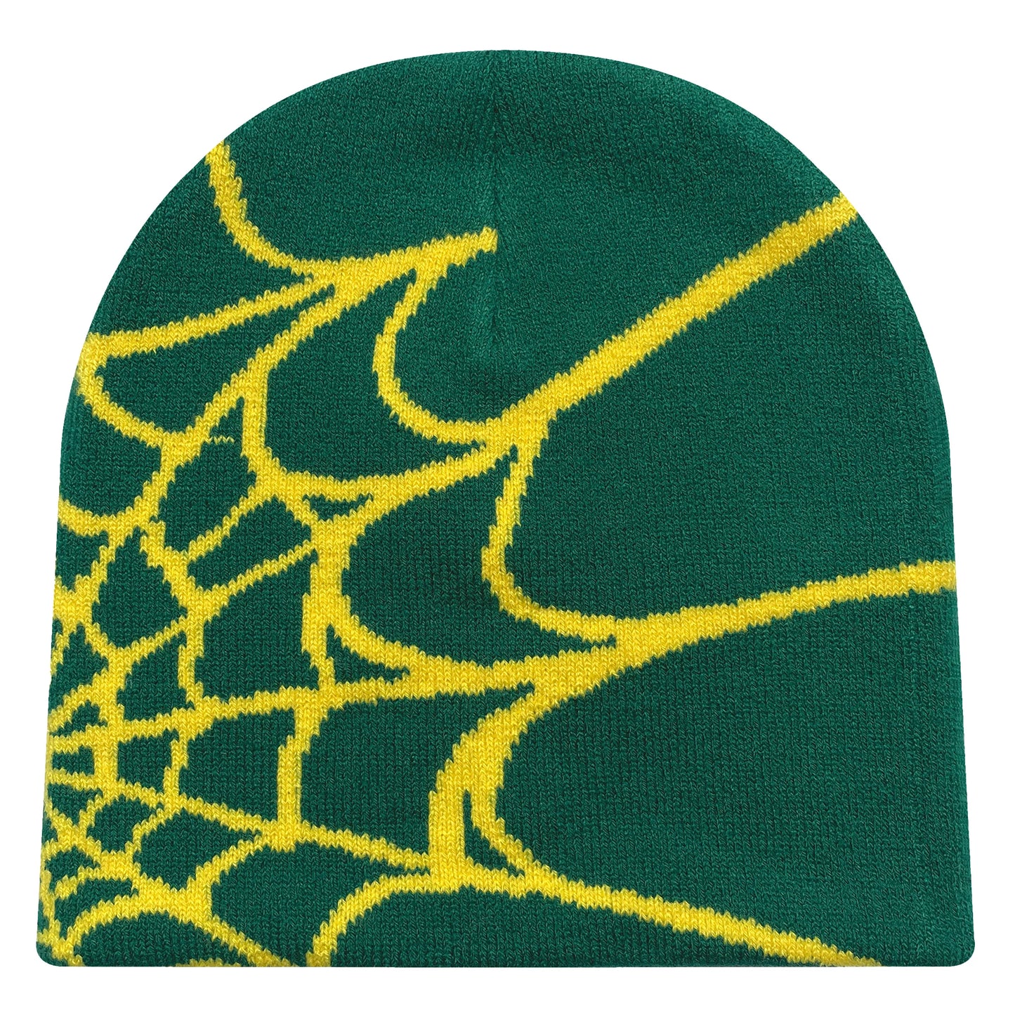Unisex Y2K Spider Web Knit Beanie Hat