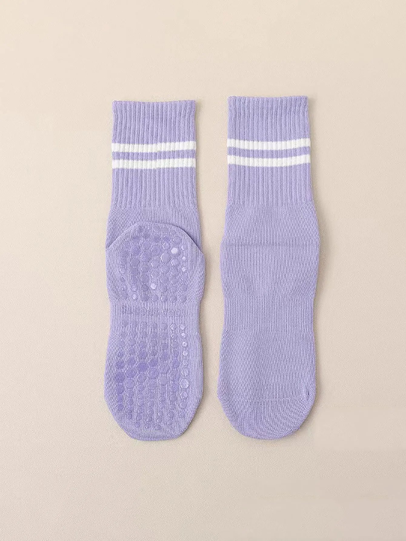 4 Pairs Women's Non Slip Yoga Pilates Socks