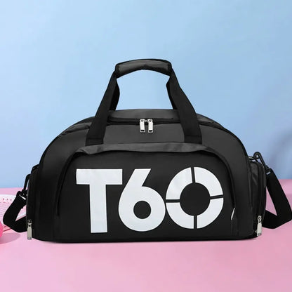 Large Capacity Gym Bag with Shoe Compartment
