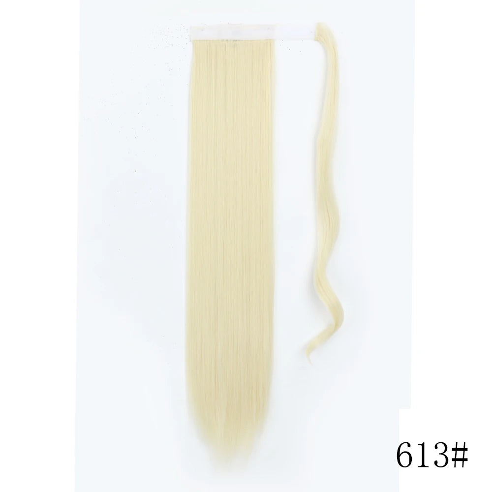 Long Straight Wrap Around Ponytail Hair Extension