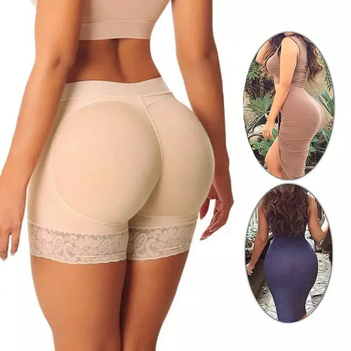 Women's High Waist Padded Butt Lifter Shapewear Panty