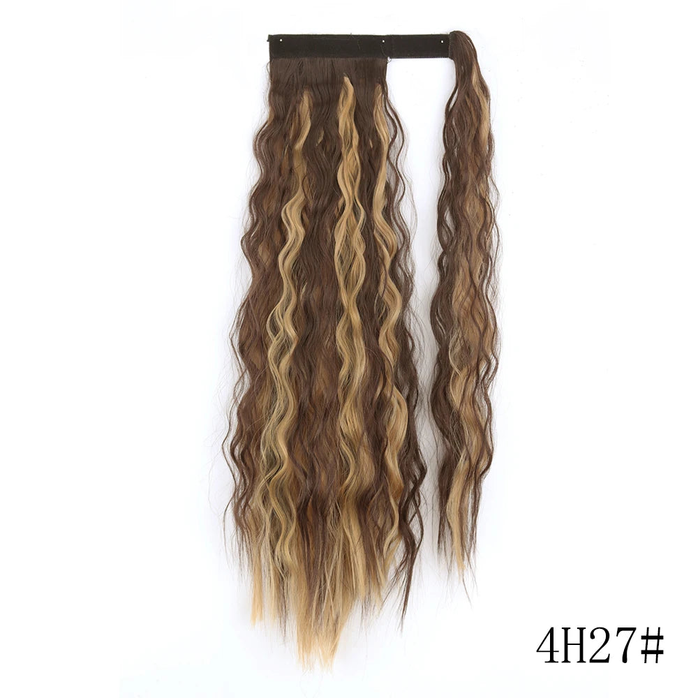 Long Straight Wrap Around Ponytail Hair Extension