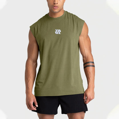 Men's Quick Dry Breathable Sleeveless Sports Shirt