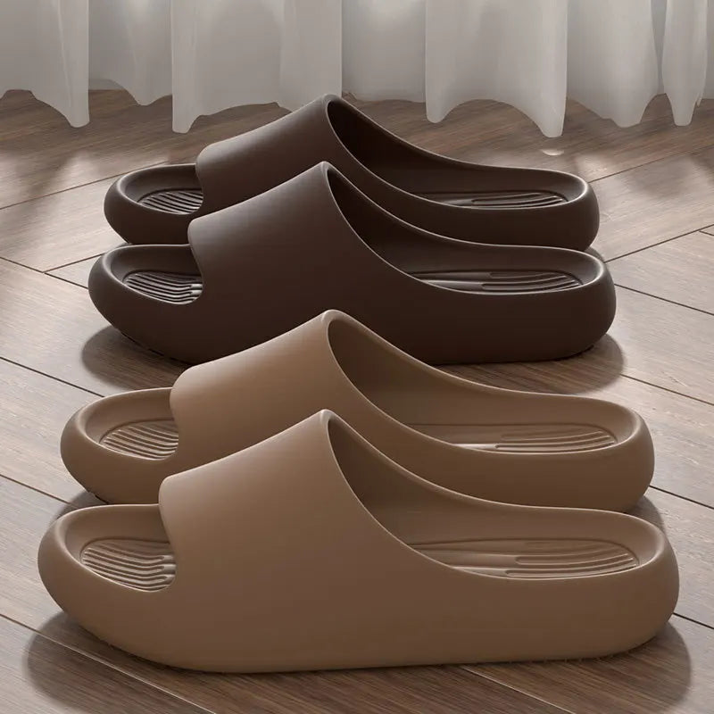 Big Size 50–51 EVA Open Toe Summer Slippers Quick Dry Beach Slides