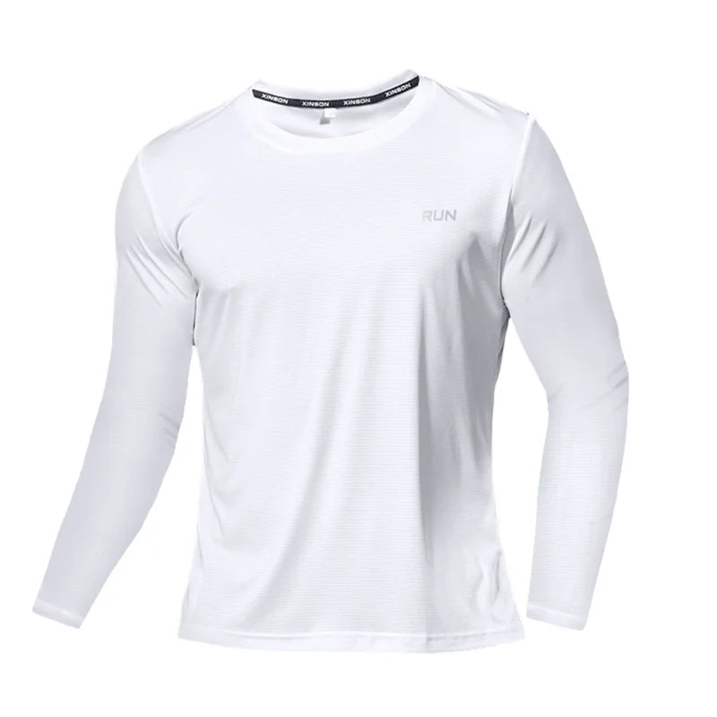 Men's Ice Silk Quick Dry Sun Protection Long Sleeve Shirt