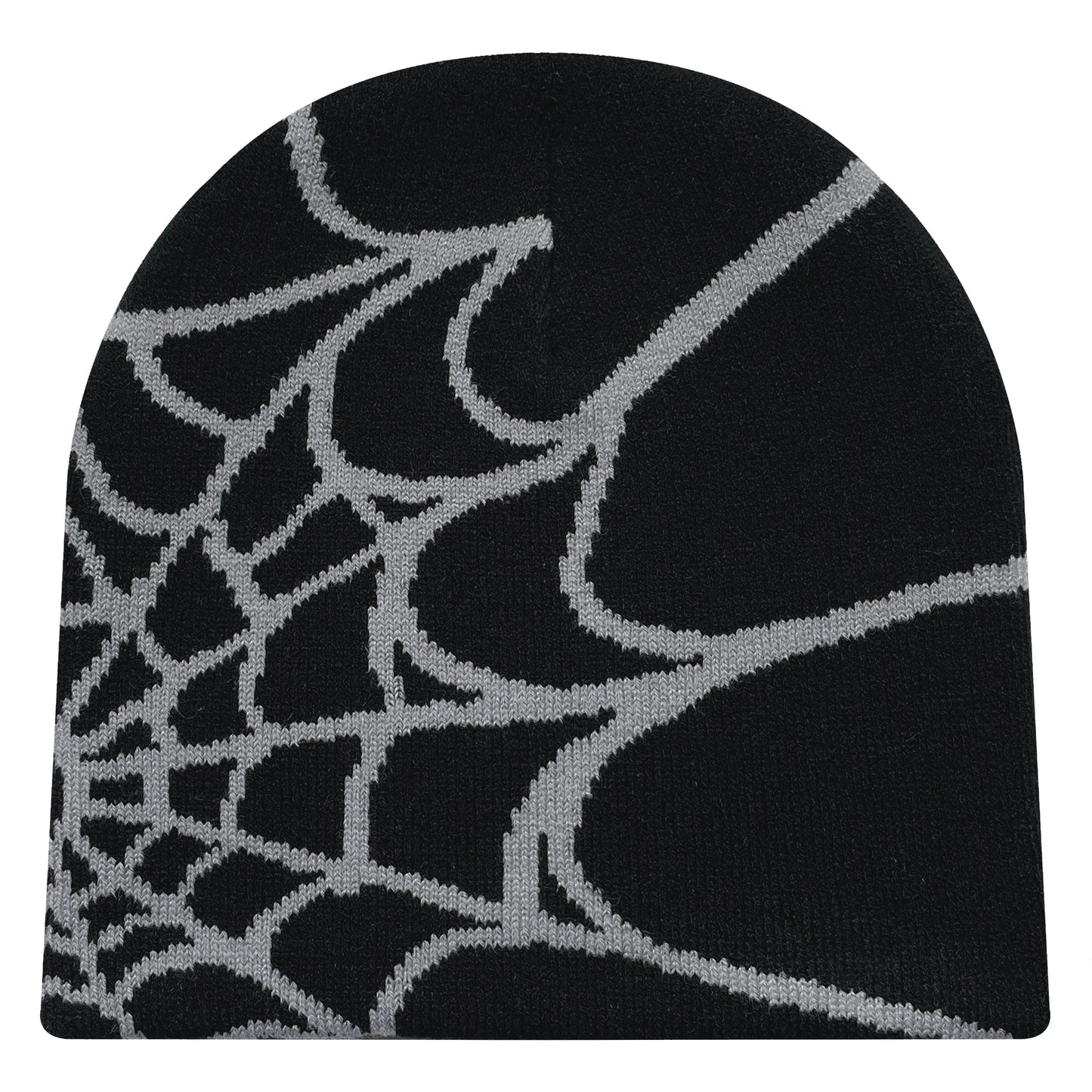 Unisex Y2K Spider Web Knit Beanie Hat