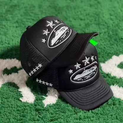 Unisex Five Star Mesh Streetwear Baseball Cap