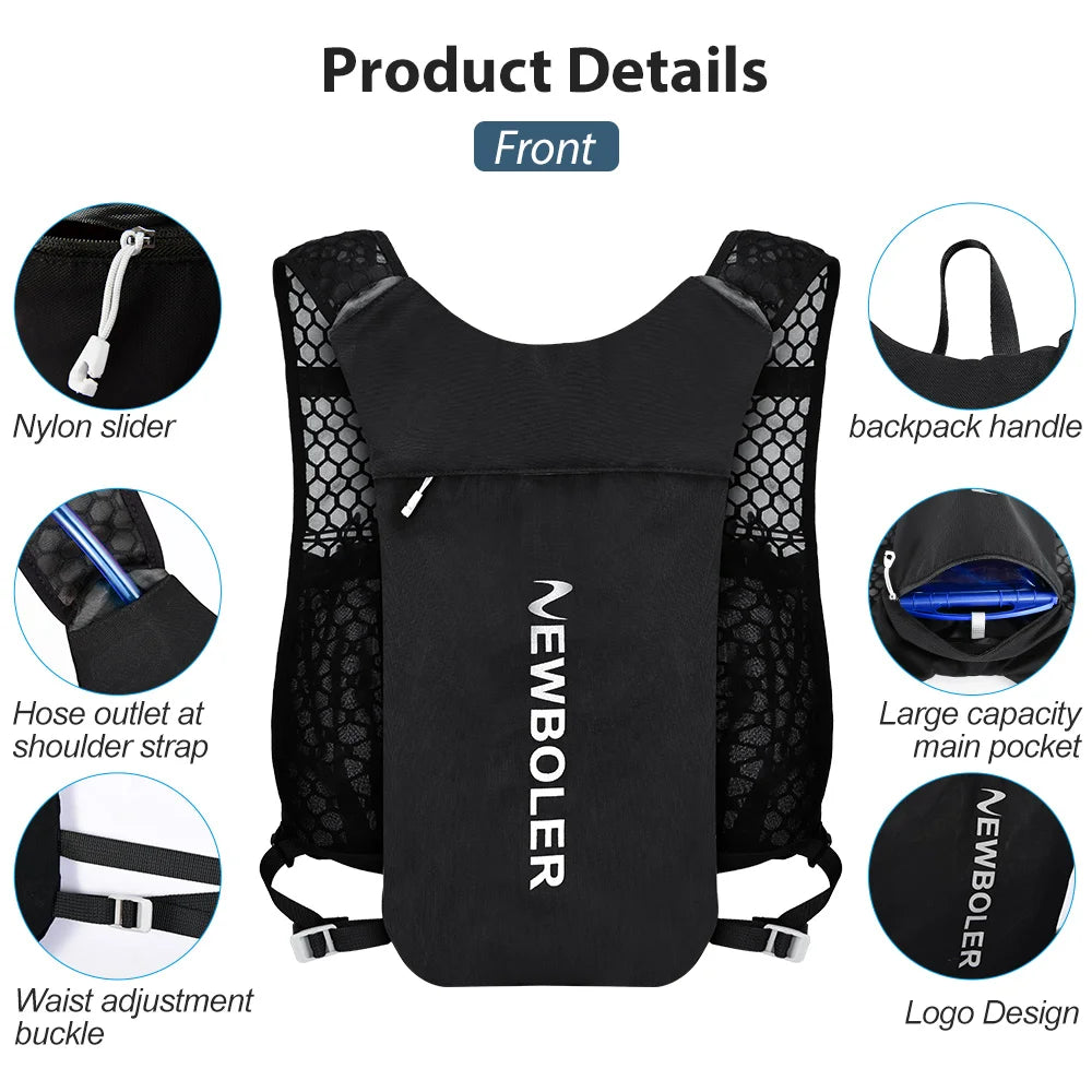 Lightweight Breathable Trail Running Hydration Vest