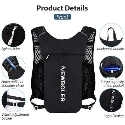 Lightweight Breathable Trail Running Hydration Vest