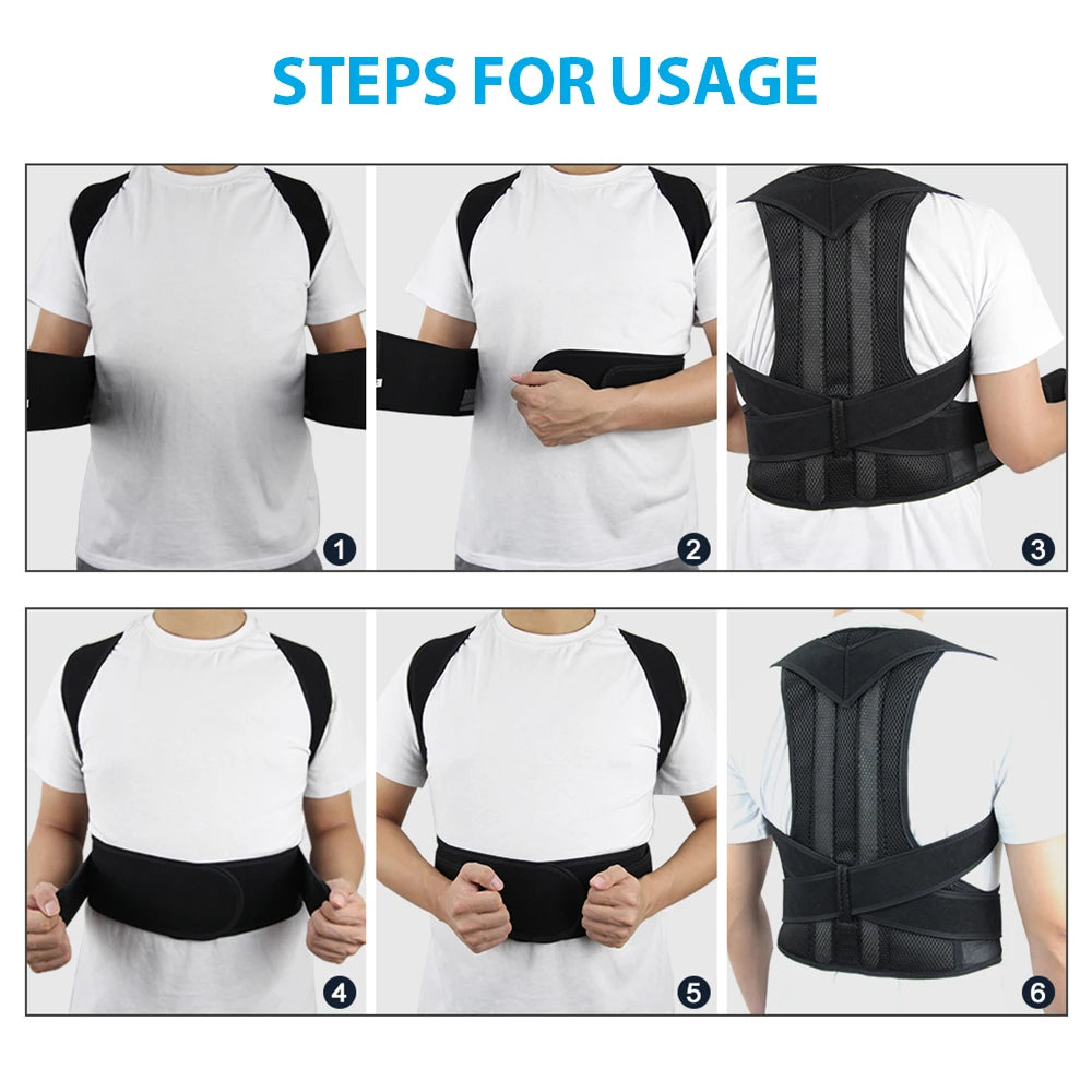 Upper Back Posture Corrector Shoulder Brace