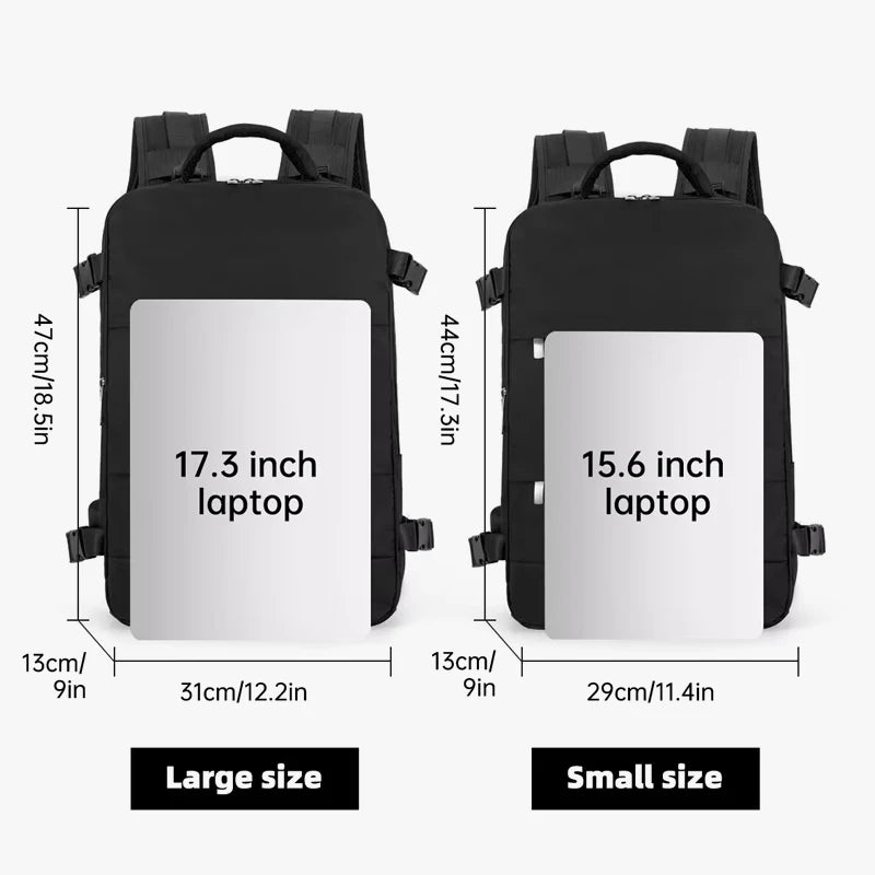 Men's Lightweight Large Capacity Travel Laptop Backpack