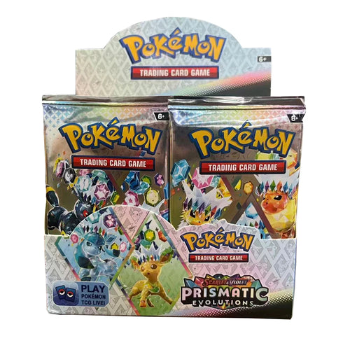 360 Piece Pokémon Scarlet and Violet Prismatic Evolutions Trading Card Set