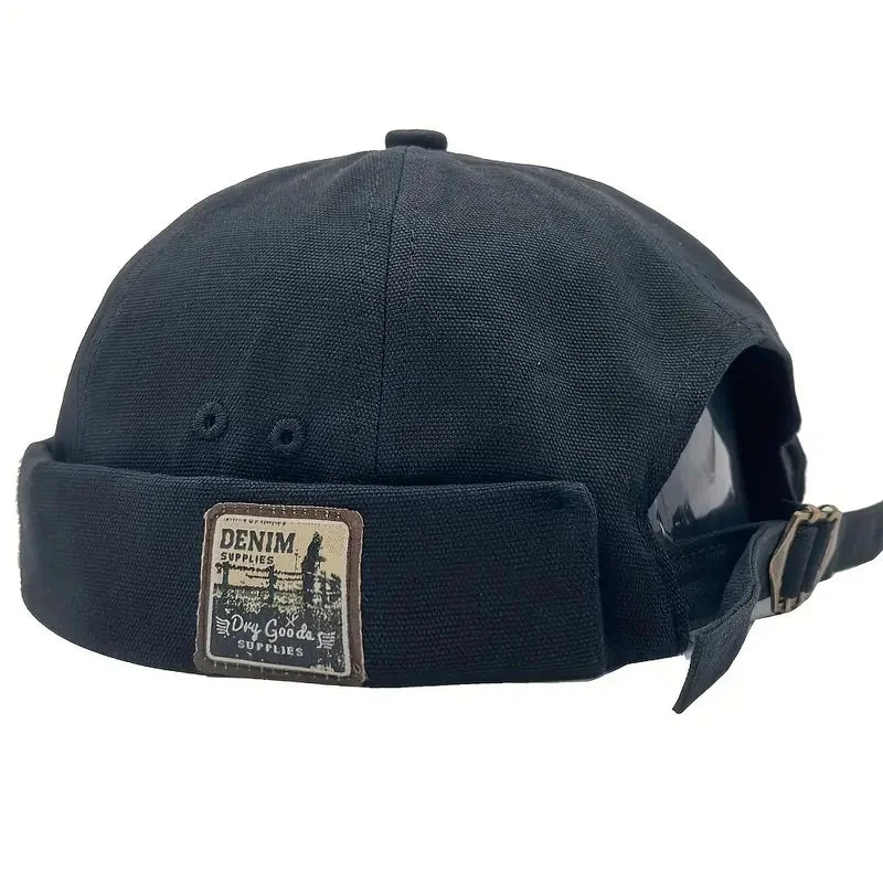 Unisex Vintage Brimless Docker Cap