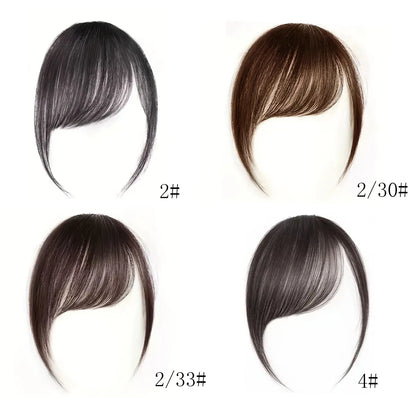 Women's Short Slanted Bangs Clip In Hair Extension