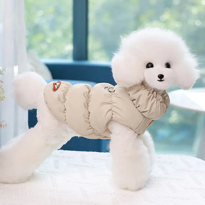 Warm Padded Winter Coat for Small & Medium Dogs & Cats