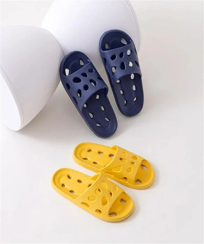Unisex Non Slip EVA Drainage Shower Slippers