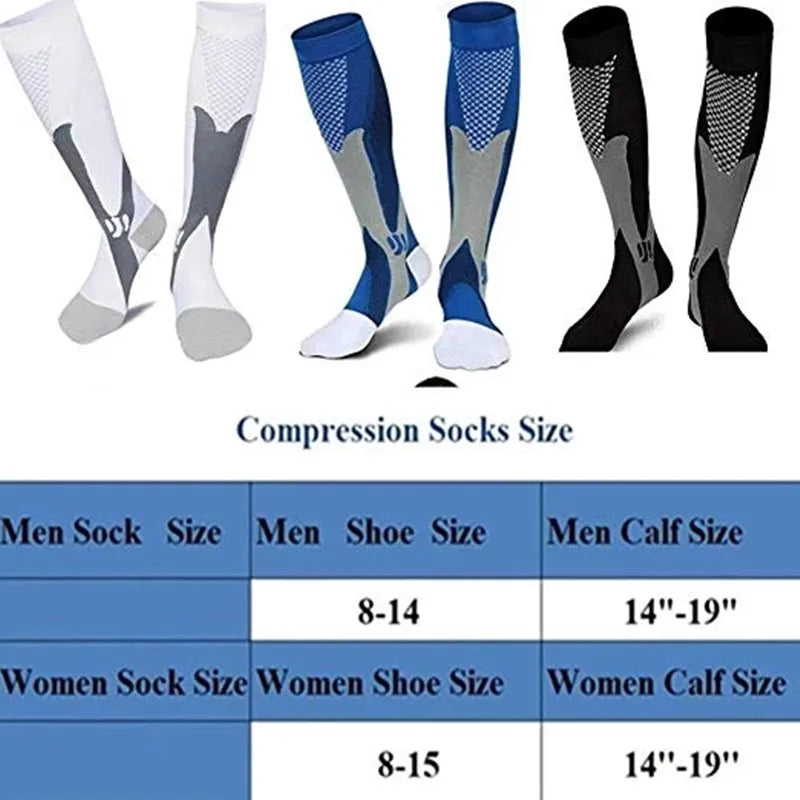 Anti Fatigue Compression Socks for Sports