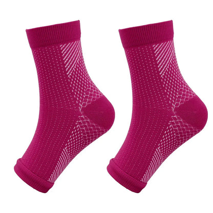 1 Pair Compression Ankle Support Socks