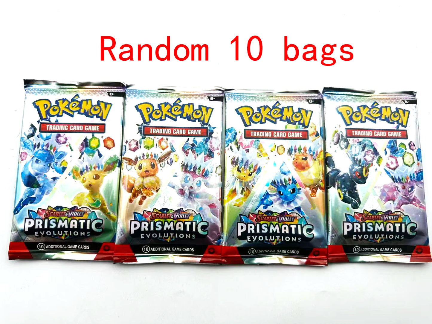 360 Piece Pokémon Scarlet and Violet Prismatic Evolutions Trading Card Set