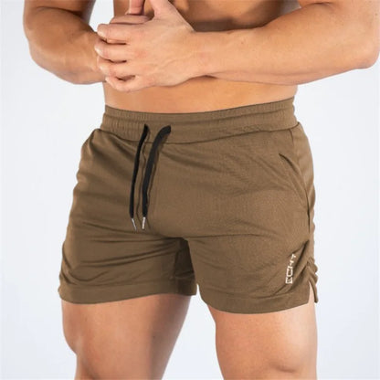 Men's Breathable Mesh Fitness Running Shorts