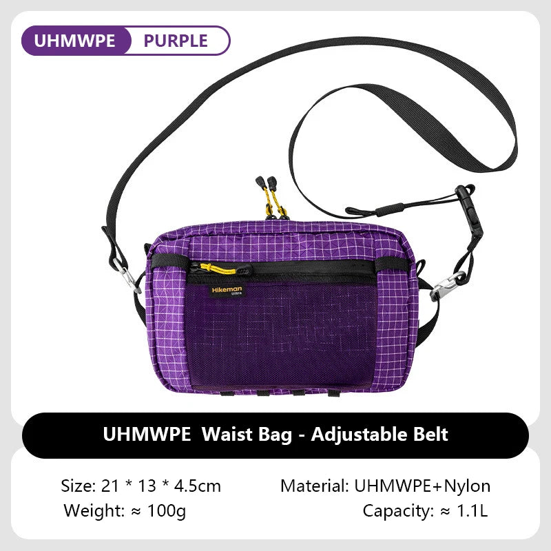 1.1L Ultralight Waterproof Dyneema Waist Pack