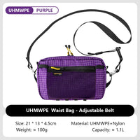 Purple with belt