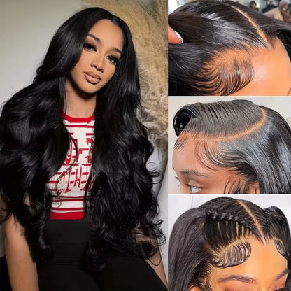 36 Inch Body Wave 13x4 HD Lace Front Human Hair Wig 250% Density
